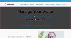 Desktop Screenshot of hydropoint.com